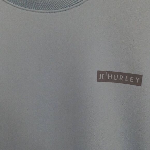 Hurley Sweatshirt XL Lightweight Light Blue - Picture 5 of 7